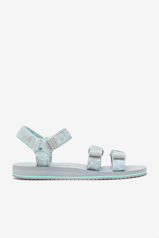 Fila Drifter Ts Bandana Turquoise Sandals Womens - NZ 89746-MNVS